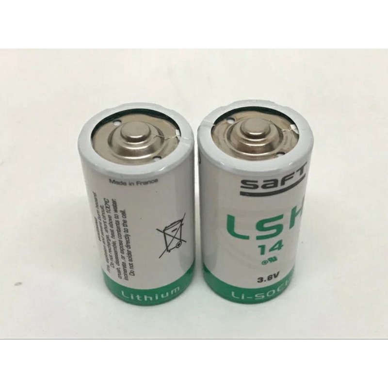 ภาพหน้าปกสินค้าแบตเตอรี่ SAFT LSH14 size C 3.6V Li-SOCl2 Lithium Battery ถ่ายจากงานจริง จากร้าน preechaelectronics บน Shopee