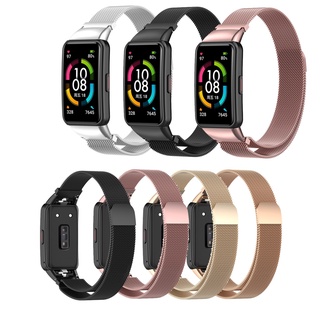 ภาพหน้าปกสินค้าสายนาฬิกา Milanese สำหรับ Huawei Honor Band 6 Pro ซึ่งคุณอาจชอบราคาและรีวิวของสินค้านี้