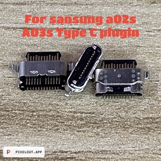 พอร์ตชาร์จ USB TYPE C สําหรับ SAMSUNG A02S 1-5 ชิ้น