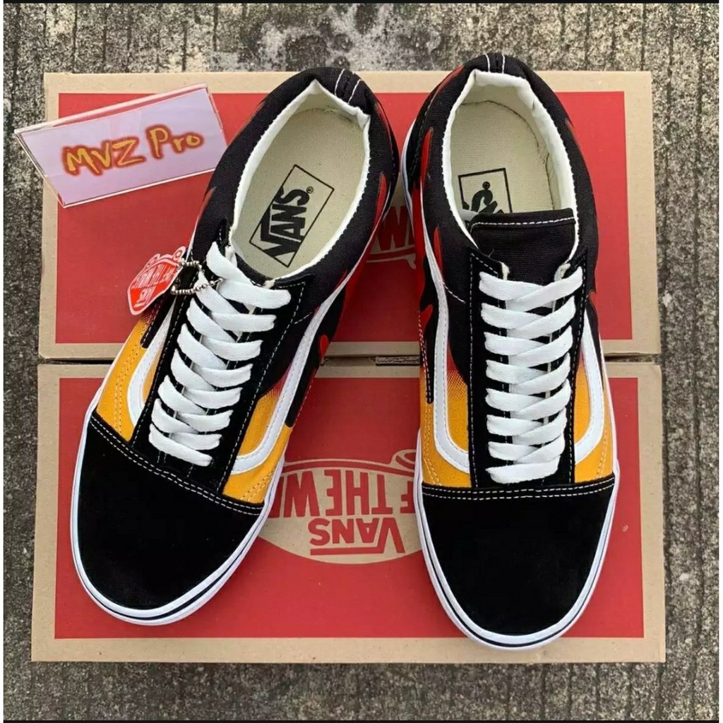 new-vans-old-skool-fire-100-นิยมสุดฮิต-ราคาโปรโมชั่นพิเศษ-ส่งฟรี-1-2-วันรับของ-สินค้าถ่ายจากงานจริง