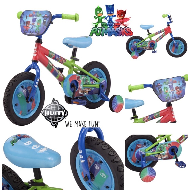 จักรยาน-เด็ก-huffy-pj-masks-bike-12-pj-masks-catboy-kids-bike-12-inch-wheels-blue-สินค้านำเข้า-usa-ขนาดล้อ-12-นิ้ว