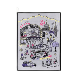 Cath Kidston Placement Tea Towel London West End Lilac