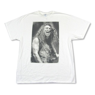 [S-5XL]เสื้อยืด พิมพ์ลาย Slayer Tom Araya Image White Official Band Merch สไตล์คลาสสิก ไม่ซ้ําใคร สําหรับผู้ชาย 483687