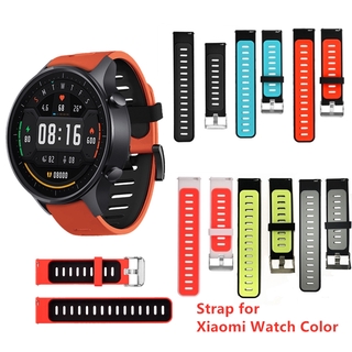 ภาพหน้าปกสินค้าสายนาฬิกาข้อมือซิลิโคน 22 มม . สําหรับ Xiaomi Mi Watch ที่เกี่ยวข้อง