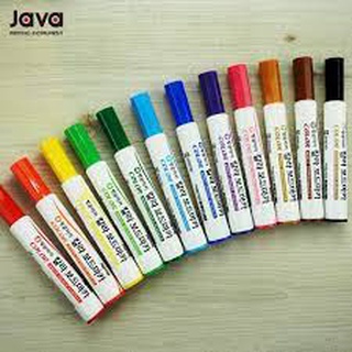 Java Whiteboard Marker ปากกาไวท์บอร์ด ขนาด 2 มม. แบบเซ็ต 12 สี
