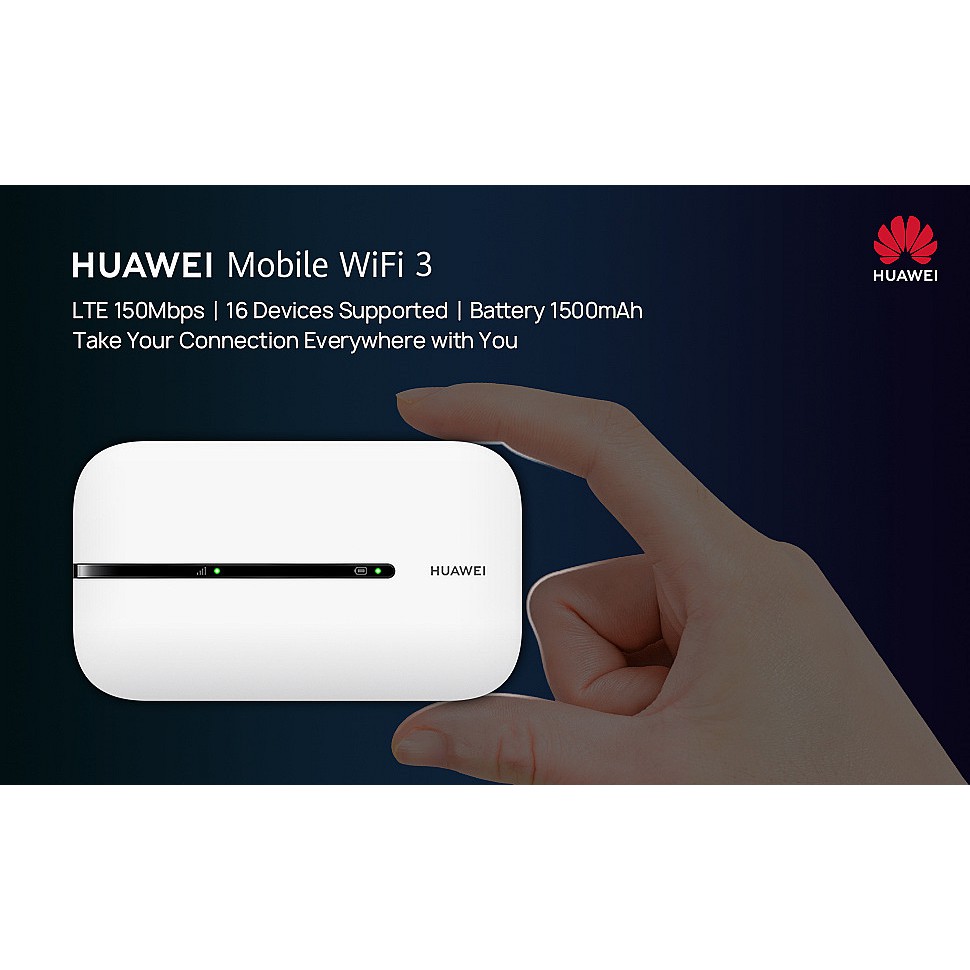ภาพสินค้าHuawei E5576 4G Mobile WIFI SIM ROUTER Pocket hotspot WiFi แอร์การ์ด โมบายไวไฟ พกพา AIS/DTAC/TRUE จากร้าน landh.shop บน Shopee ภาพที่ 8