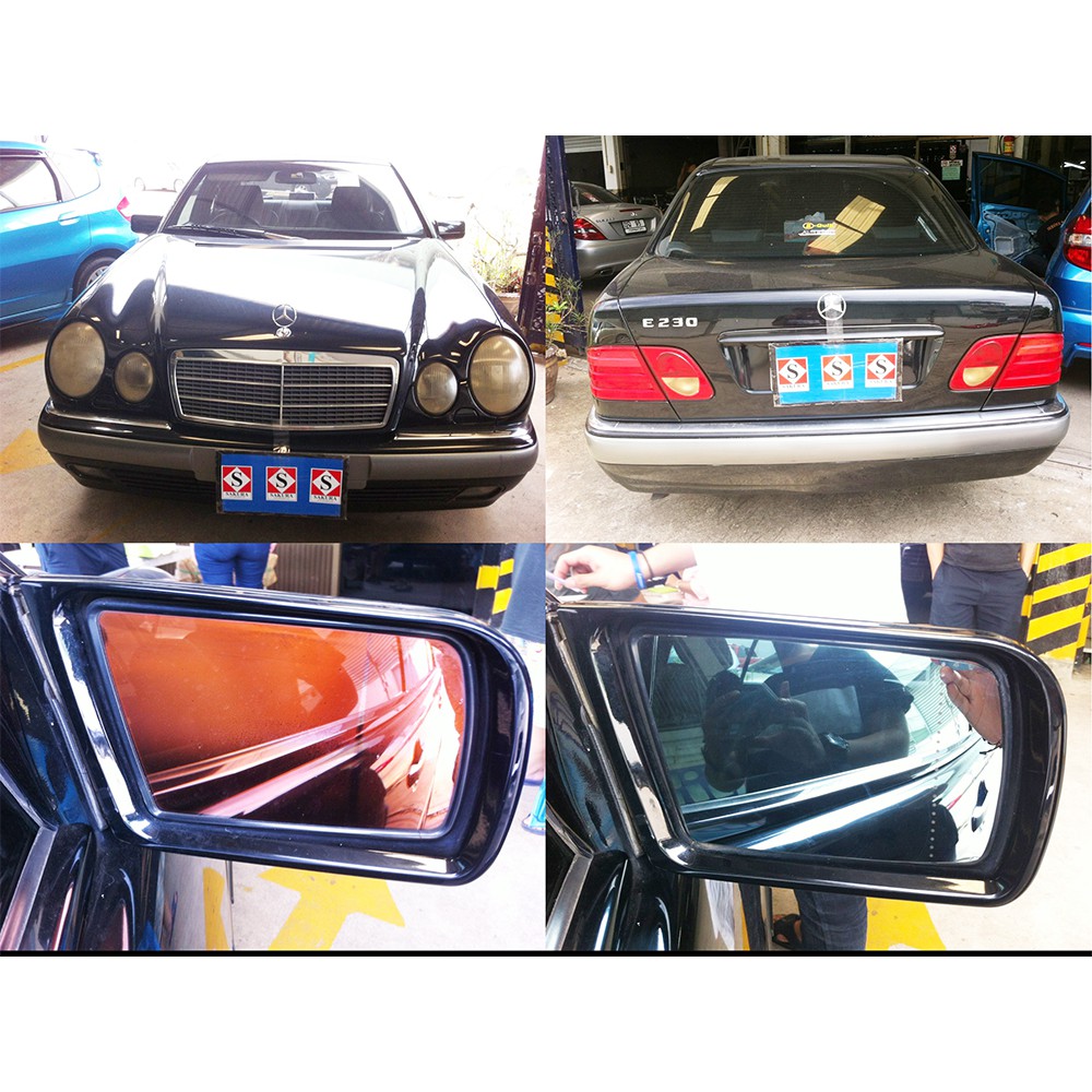 เลนส์กระจกรถ-benz-w210-ด้านขวา-e-class-ตากลมไม่มีไฟเลี้ยวที่กระจก-สำหรับกระจกรถที่เสื่อม-ดำ-มัว-มองไม่ชัด-มีคราบน้ำ