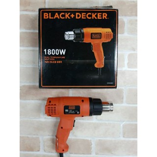 ภาพขนาดย่อของภาพหน้าปกสินค้าBLACK&DECKER เครื่องเป่าลมร้อน KX1800 1800W จากร้าน kobkunkrub_ บน Shopee ภาพที่ 2