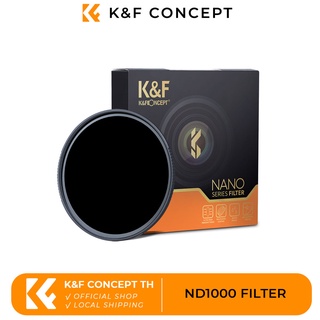 ภาพหน้าปกสินค้าK&f Concept ND1000 filter ฟิลเตอร์เลนส์ 37 40.5 43 46 49 52 55 58 62 67 72 77 82 86 95 มม. เลนส์ฟิลเตอร์เลนส์ ที่เกี่ยวข้อง