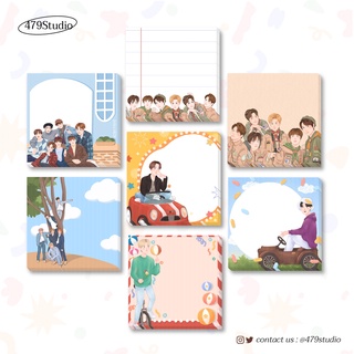 Memo pad : Dream2  // กระดาษโน๊ต 20 แผ่น/ก้อน ขนาด 8x8 ซม.