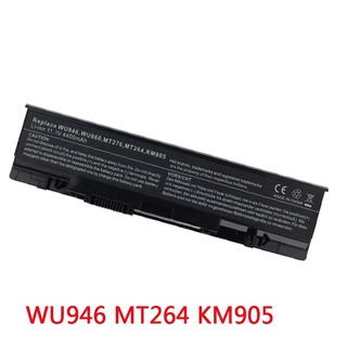 New Laptop Battery for Dell Studio 1555 1535 1536 WU946 1537 1558 PP39L KM905 PW773 KM887