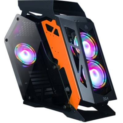 Computer Cases EGA TYPE C4 GAMING PC CASE Size M ฟรี!!พัดลม TYPE-2 ...