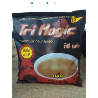 กาแฟ Tri Magic Plus Coffee กาแฟสำเร็จรูป ทรีเมจิก 20 ซอง