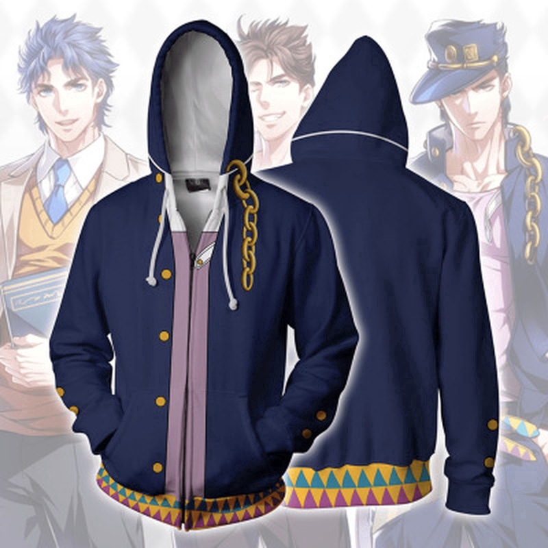 เสื้อโค้ทมีฮู้ดพิมพ์ลายอนิเมะ-jojo-s-bizarre-adventure-kujo-jotaro-3d