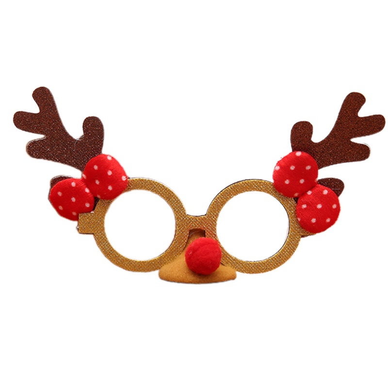 aoto-กรอบแว่นตา-ลายคริสต์มาสน่ารัก-สําหรับถ่ายรูป-ปาร์ตี้-วันหยุด-เทศกาลคริสต์มาส