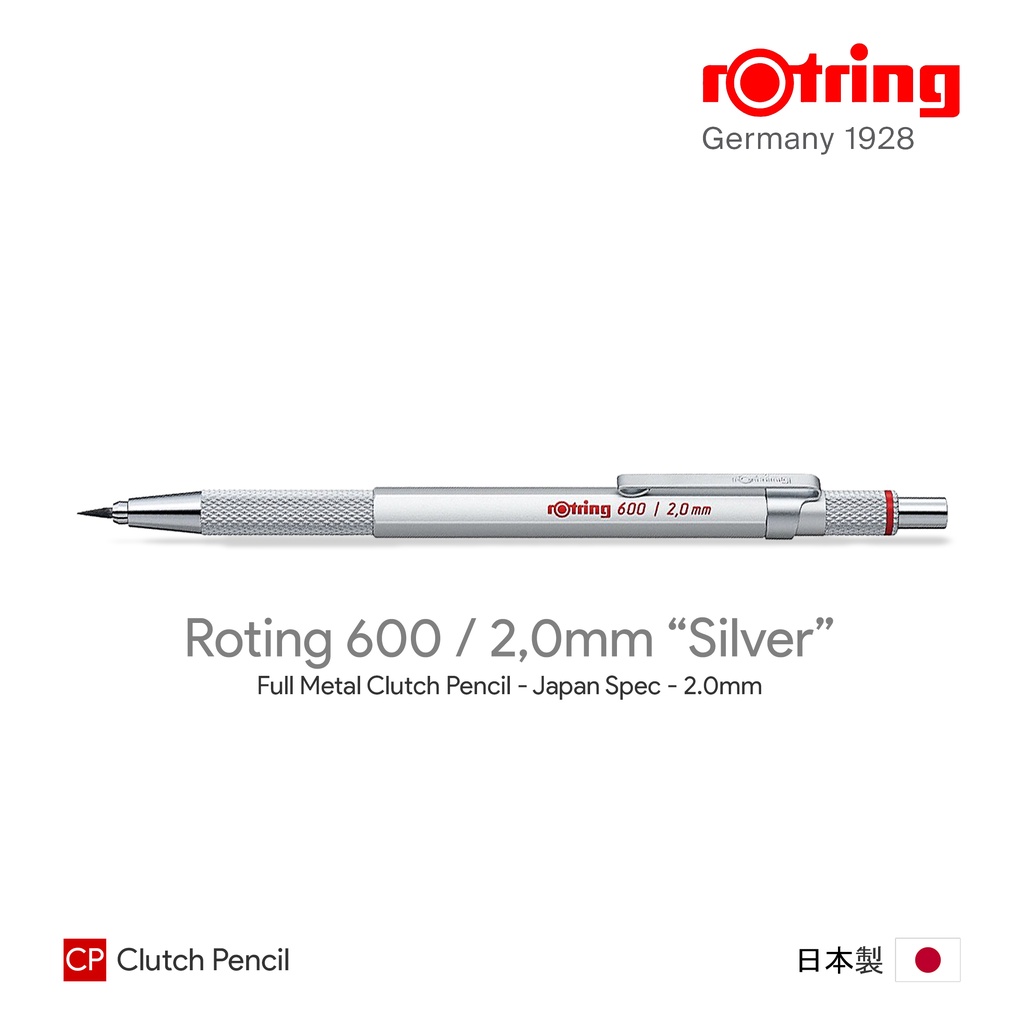 Rotring 600 2mm clutch pencil outlet