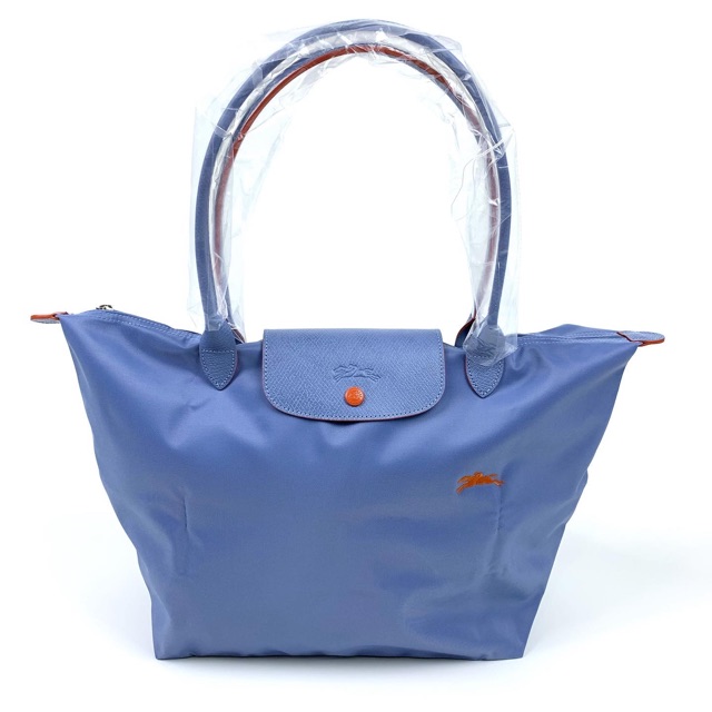 พร้อมส่งคะ-longchamp-รุ่น-club-size-m-หูยาว-สีกรม