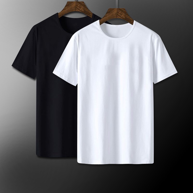 ภาพหน้าปกสินค้าTS MEN เสื้อยืดคอกลมแขนสั้น เสื้อยืดสีล้วนสีดำ สีขาวรุ่น 0019 จากร้าน t.smenshop บน Shopee