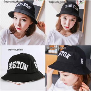 Bucket_Boston หมวกบักเก็ต พร้อมส่ง