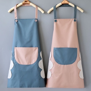 ผ้ากันเปื้อนคล้องคอเกาหลี Anti fouling apron