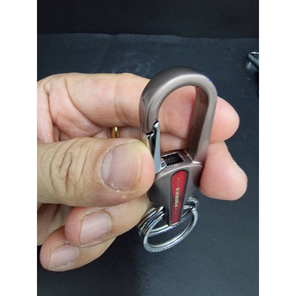 พวงกุญแจ-สุดหรู-จากญี่ปุ่น-omuda-8013-ทำจากแสตนเลสสตีลแท้พร้อมหูเกี่ยวคุุ๋-พวงกุญแจ-แข็งแรงล๊อคแน่นไม่หลุดง่าย
