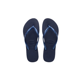 Havaianas รองเท้าแตะผู้หญิง SLIM PREP NAVY BLUE 40000300555BLXX สีน้ำเงินเข้ม (รองเท้าแตะ รองเท้าผู้หญิง รองเท้าแตะหญิง)