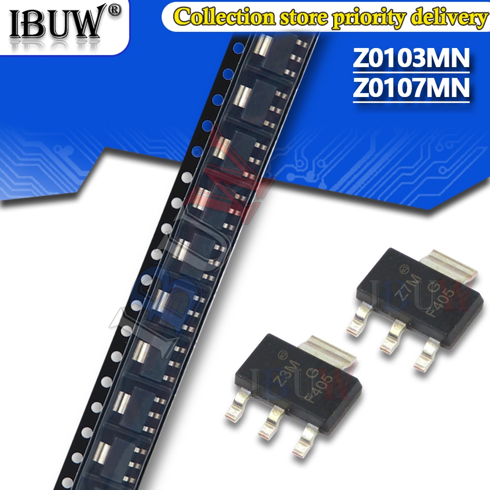 วงจรรวม Z0103MN Z0107MN Z0103 Z0107 SOT223 SOT-223 0103MN 0107MN 10 ...