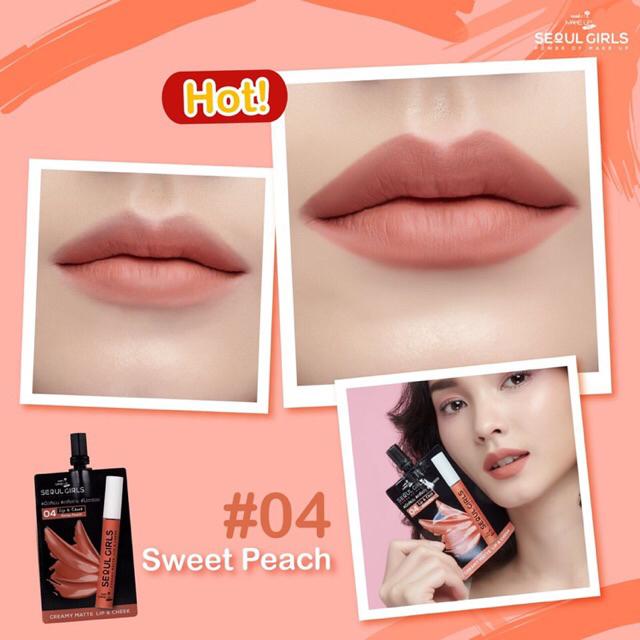 ลิปนามิ Nami Make Up Pro Seoul Girls Creamy Matte Lip | Shopee Thailand