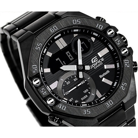 ผ่อนเดือนละ569-casio-edifice-ecb-10dc-1a-ของแท้100-พร้อมส่ง-ประกัน1ปี