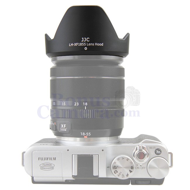 ภาพสินค้าLH-XF1855 ฮู้ดสำหรับเลนส์ฟูจิ 18-55mm F2.8-4 R LM OIS และ FUJINON XF 14mm F2.8 R FujiFilm Lens Hood จากร้าน bonuscamera บน Shopee ภาพที่ 1