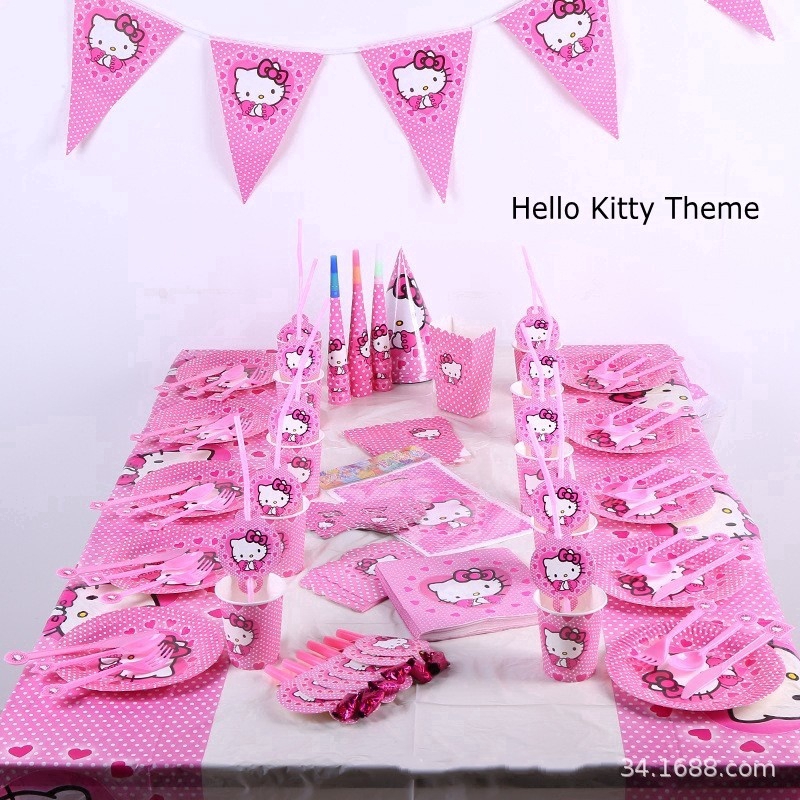 อุปกรณ์จัดงานวัดเกิด-ธีม-hello-kitty-สำหรับเด็ก