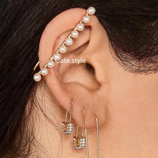 Ear cuff  ไม่ต้องเจาะ ทัดหู สามารถใส่เพิ่มได้มากกว่า 1 ชิ้น