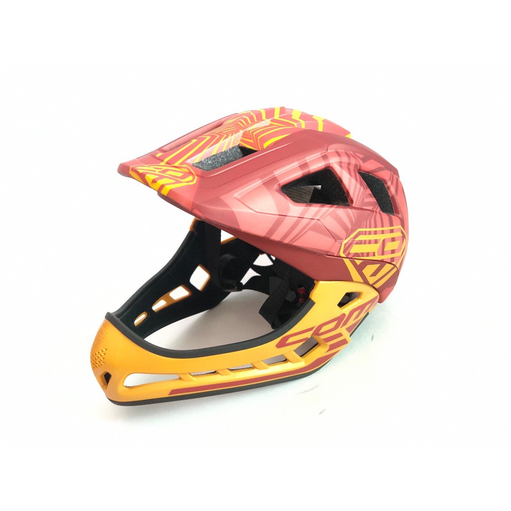 หมวกกันกระเเทกแบบเต็มใบ-com-sport-kc-1-full-face-helmet-สีส้ม-เหลือง