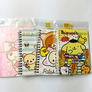 สมุดโน๊ตปกแข็ง Sanrio , San-x  @ size S