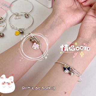 ภาพหน้าปกสินค้าSANRIO สร้อยข้อมือ จี้หยก ลายการ์ตูน Melody Kuromi Hello Kitty น่ารัก เหมาะกับของขวัญ สําหรับนักเรียนหญิง ที่เกี่ยวข้อง
