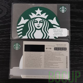 ภาพขนาดย่อของภาพหน้าปกสินค้าบัตร สตาร์บัคส์ Starbucks Card เลขท้าย เลขสวย เบอร์มงคล หายาก (เบอร์เลขหาบ XYYX) จากร้าน sunha6767 บน Shopee
