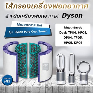 ภาพหน้าปกสินค้าไส้กรองอากาศ Dyson TP04 / DP04 Filter อะไหล่ฟิลเตอร์ เครื่องฟอกอากาศ Dyson Pure Cool ไส้กรองฝุ่น ไส้กรองไดสัน ที่เกี่ยวข้อง