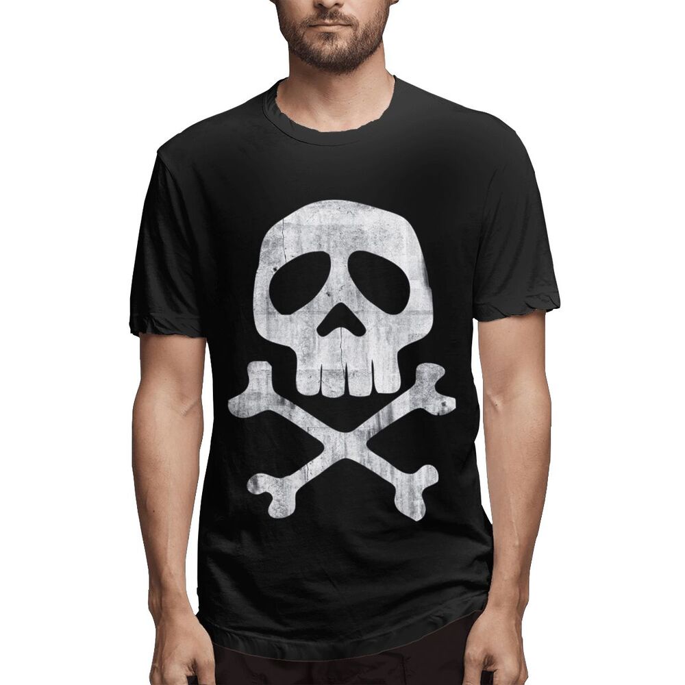 เสื้อท็อป-น้ําหนักเบา-พิมพ์ลายหัวกะโหลก-captain-harlock-skull-arcadia-jolly-roger-สําหรับผู้ชาย-80-ปี