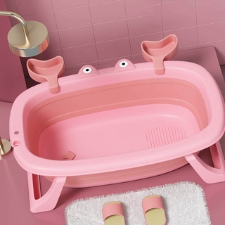 ภาพหน้าปกสินค้าอ่างอาบน้ำเด็กขนาดใหญ่อ่างอาบน้ำเด็กวัยหัดเดินซับลื่นพลาสติกเป็นมิตรกับสิ่งแวดล้อมพับ ที่เกี่ยวข้อง