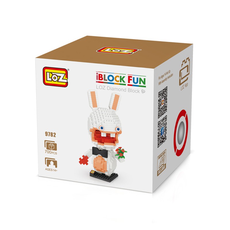LOZ บล็อกต่อจิ๋ว iBlockFun CRAZY RABBIT (รหัส 9782) | Shopee Thailand