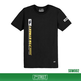 7th Street เสื้อยืด รุ่น SGW002 Good wear-ดำ ของแท้ 100%