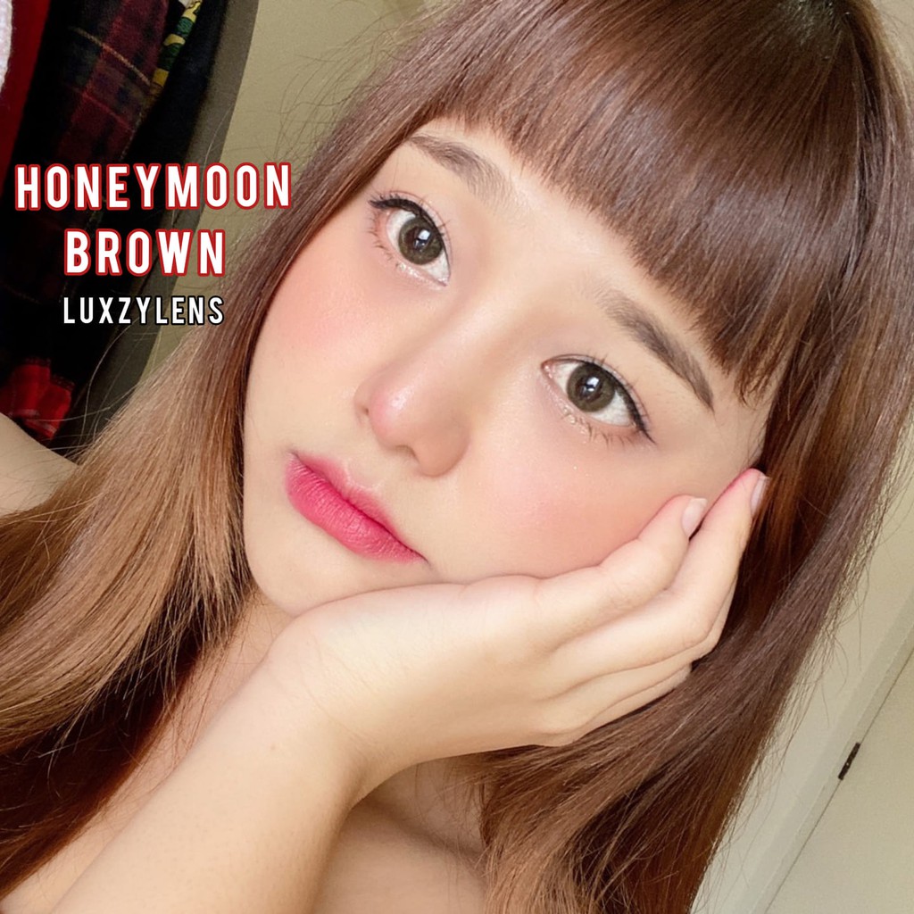 คอนแทคเลนส์-ขนาดมินิ-honeymoon-luxzylens