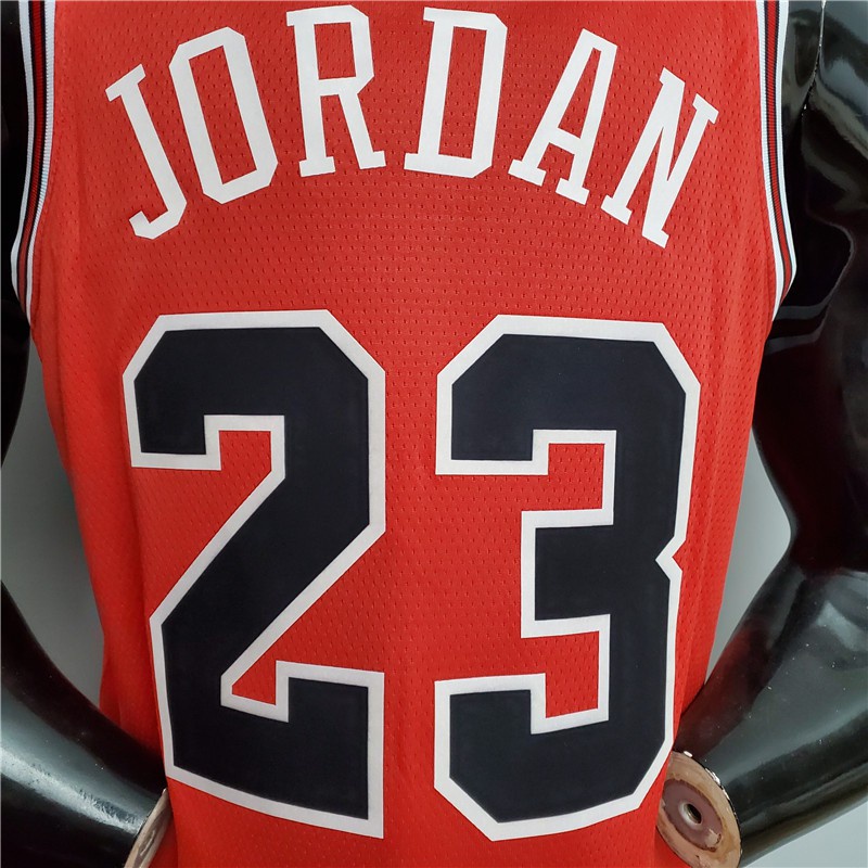 ลูกบาสเก็ตบอล-nba-jordan-23-เสื้อกีฬาบาสเก็ตบอล-แขนกุด-ลายทีม-chicago-bulls-no-23