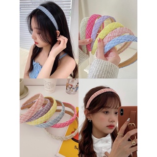 พร้อมส่ง!! ที่คาดผมผ้าทวิต งานน่ารักมาก สาวหวาน ลุคคุณหนุสุดๆ พร้อมส่งเลยค่ะ 👍