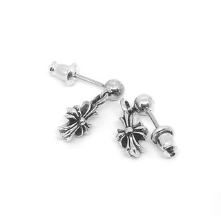 ภาพหน้าปกสินค้าJewelStreet Sterling Silver 925 เครื่องประดับเงินแท้ ต่างหู Cross Plus Drop Earring Code:CED032 ที่เกี่ยวข้อง