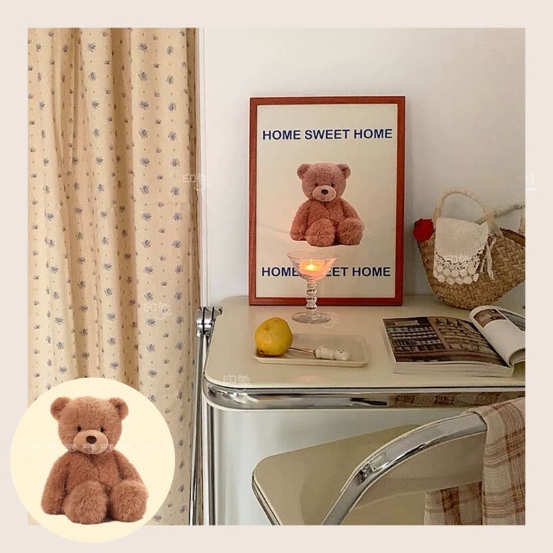 ภาพพิมพ์-canvas-คุณหมีเท็ดดี้-ภาพติดผนังหมีเท็ดดี้