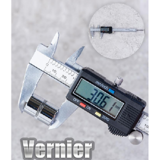 เวอร์เนียดิจิตอล ตัวเครื่องโลหะ เครื่องมือวัดเวอเนียร์ Digital Vernier Caliper