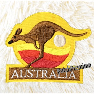 Australia จิงโจ้ - ตัวรีด (Size M) ตัวรีดติดเสื้อ