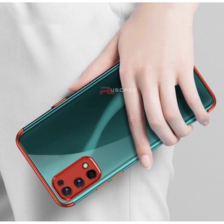 ( รุ่นใหม่ ) Case Realme 7Pro เคสเรียวมี เคสนิ่ม ขอบสีหลังใส เคสกันกระแทก สวยและบาง TPU CASE เคสซีลีโคน สินค้าใหม่