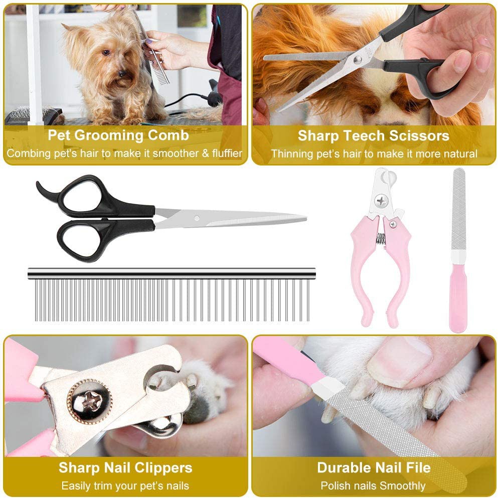 ปัตตาเลี่ยนตัดขนสุนัข-pet-grooming-hair-clipper-kit